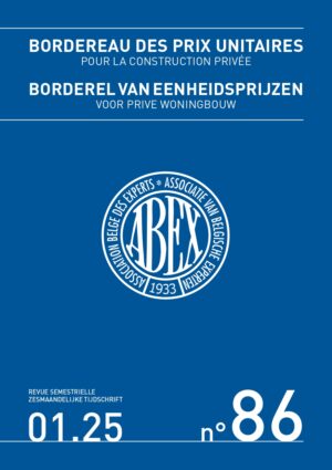 Bordereau des prix unitaires 01-2025