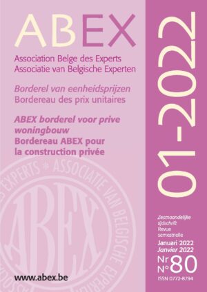 Bordereau des prix unitaires 01-2022